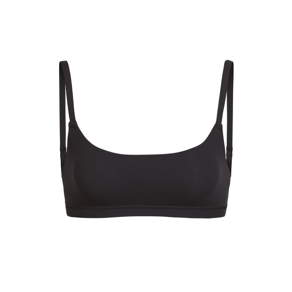SKIMS Fits Everybody Scoop Bralette Onyx Black size Small S